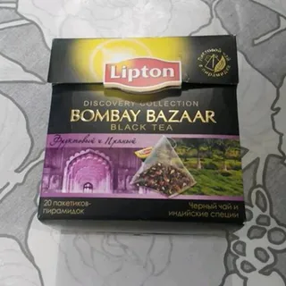 Чай Lipton Bombay Bazaar чорний, 20 пакетиків — фото 6