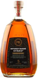 Cognac 5* Frantsuzskyi Bulvar 0.5L — photo 3