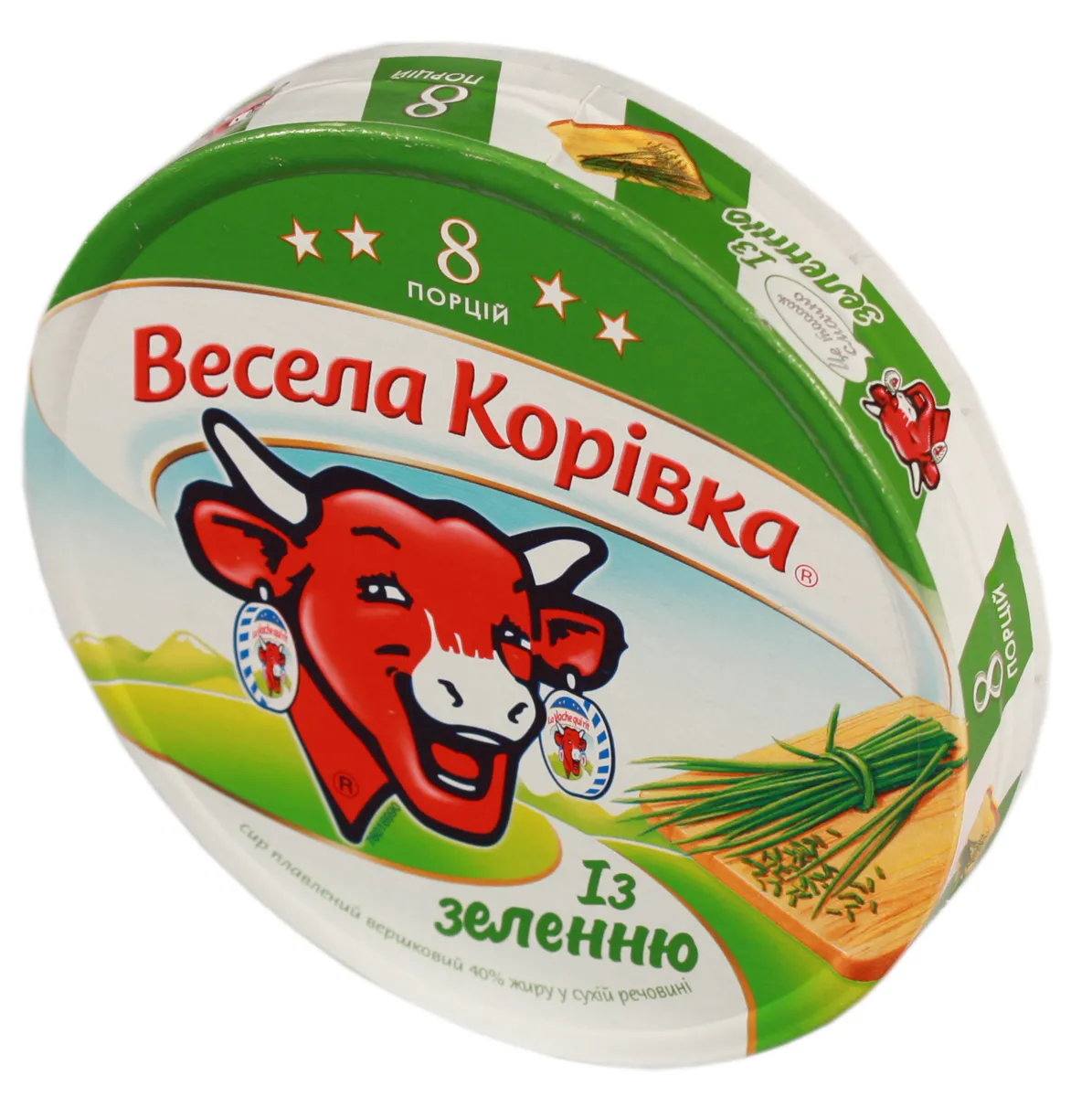 Vesela Korivka processed cheese with herbs 8 portions 50% 140g Slovakia