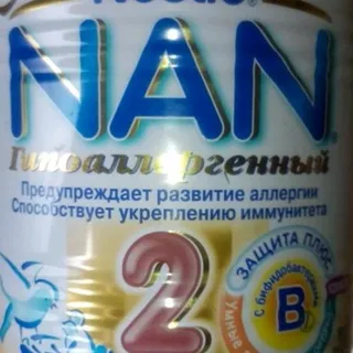 Nestle Nan 2 Hypoallergenic Milk Mix Dry For Children From 6 Months Iron Can 400g Netherlands — photo 10