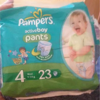 Pampers Active Boy Pants Maxi 4 Boys 9-14kg 23pcs — photo 5