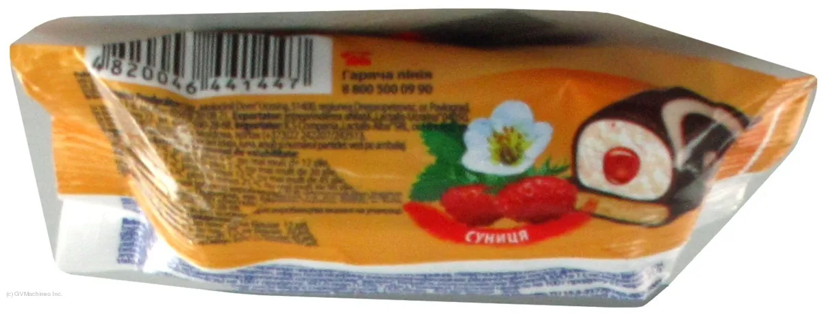 Fani Glazed Curd on Biscuit Strawberry 15% 50g