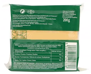 President Cheddar Toast Cheese 40% 200g — photo 3