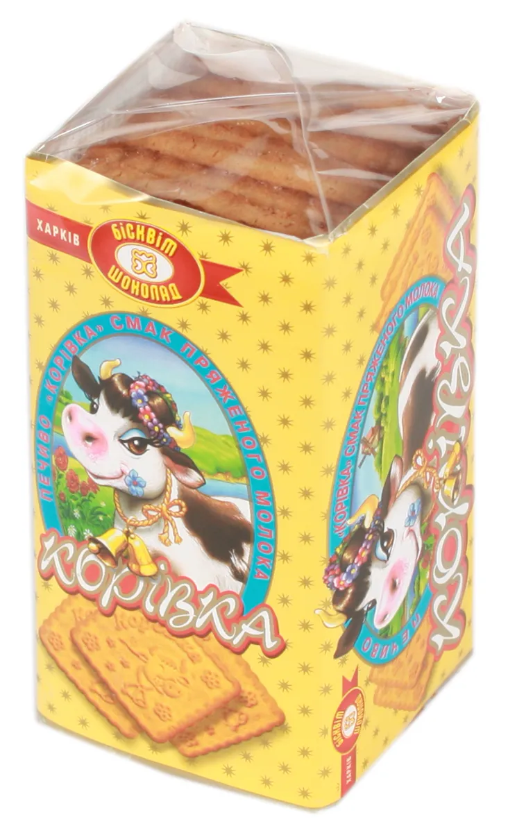 Печ ХБФ Корова 180 г*30 Пряж. молоко