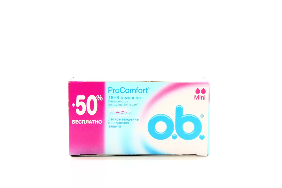 O.B. Procomfort Mini Tampons Drops 16 pcs