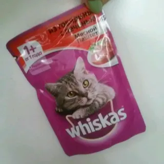 Whiskas Beef and Liver Meat Pate for Adult Cats 85g — photo 2