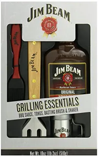Jim Beam: Grill Essentials - Sauce, Tongs, Basting Brush, and Shaker — photo 3