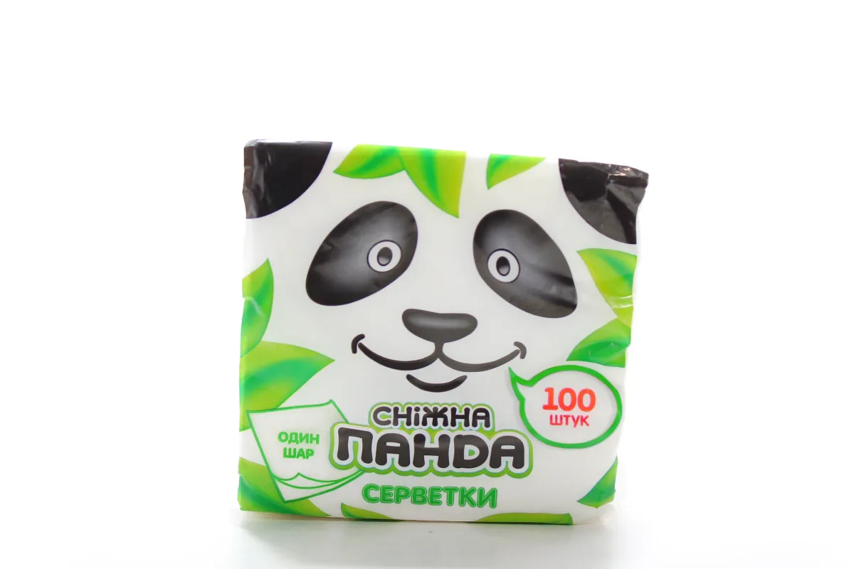 Snizhna Panda Napkins 100pcs