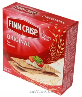 Finn Crisp Original Rye Crispbread 200g Box — photo 5