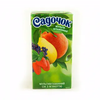 Sadochok Multivitamin Juice with Pulp Sterilized Tetra Pak 500ml — photo 5
