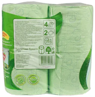 Ruta Green Apple Toilet Paper 2-ply 4pcs — photo 2