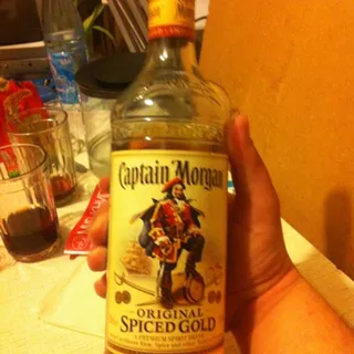 Rum Captain morgan 35% 750ml glass bottle — photo 9
