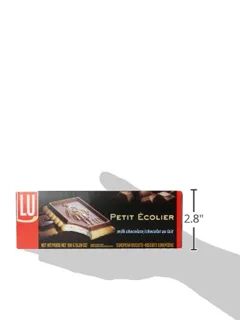 Lu Le Petit Ecolier Milk Chocolate Cookies, 5.29 oz box (6 pack) — photo 7