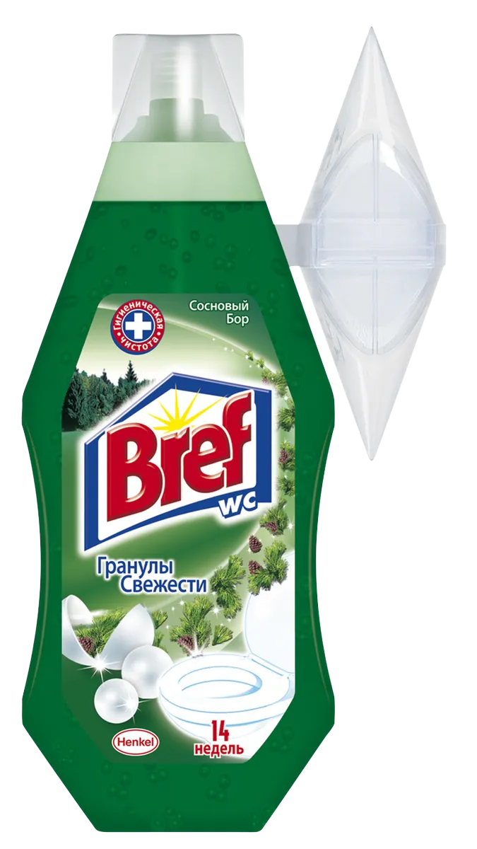 Bref Pine Forest Gel Toilet Freshener with Freshness Granules 360ml