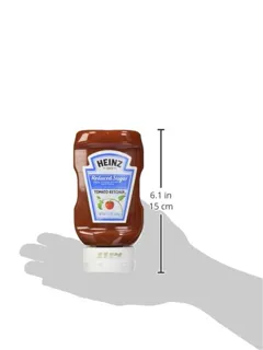 Heinz томатний кетчуп з пониженим вмістом цукру, 13 унцій — фото 3