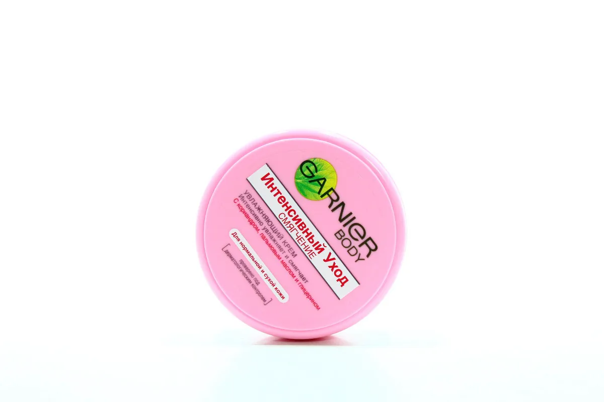 Garnier Body Intensive Care Softening Cream with Coriander, Palm Oil and Glycerin for Normal and Dry Skin 50ml