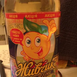 PAO «Obolon» Zhyvchyk Apple Juice Drink plastic bottle 2L — photo 5