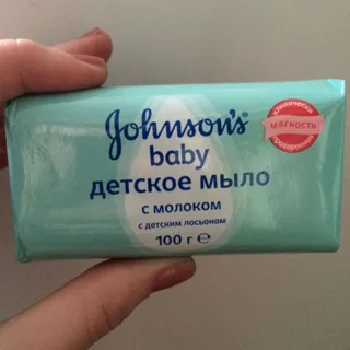 Johnsons Baby Milk Soap 100g — photo 5