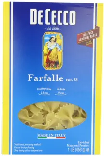 De Cecco Pasta, Farfalle, 16 oz (5 pack) — photo 6