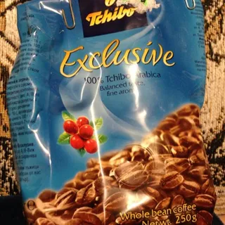 Tchibo Exclusive 100% Arabica Natural Medium Roast Coffee Beans 250g — photo 5