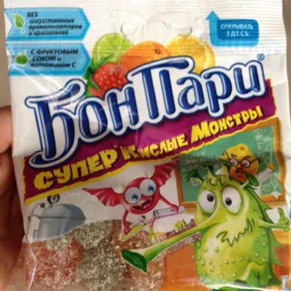 Bon Pary fruit flavored chewy marmalade 75 g — photo 4
