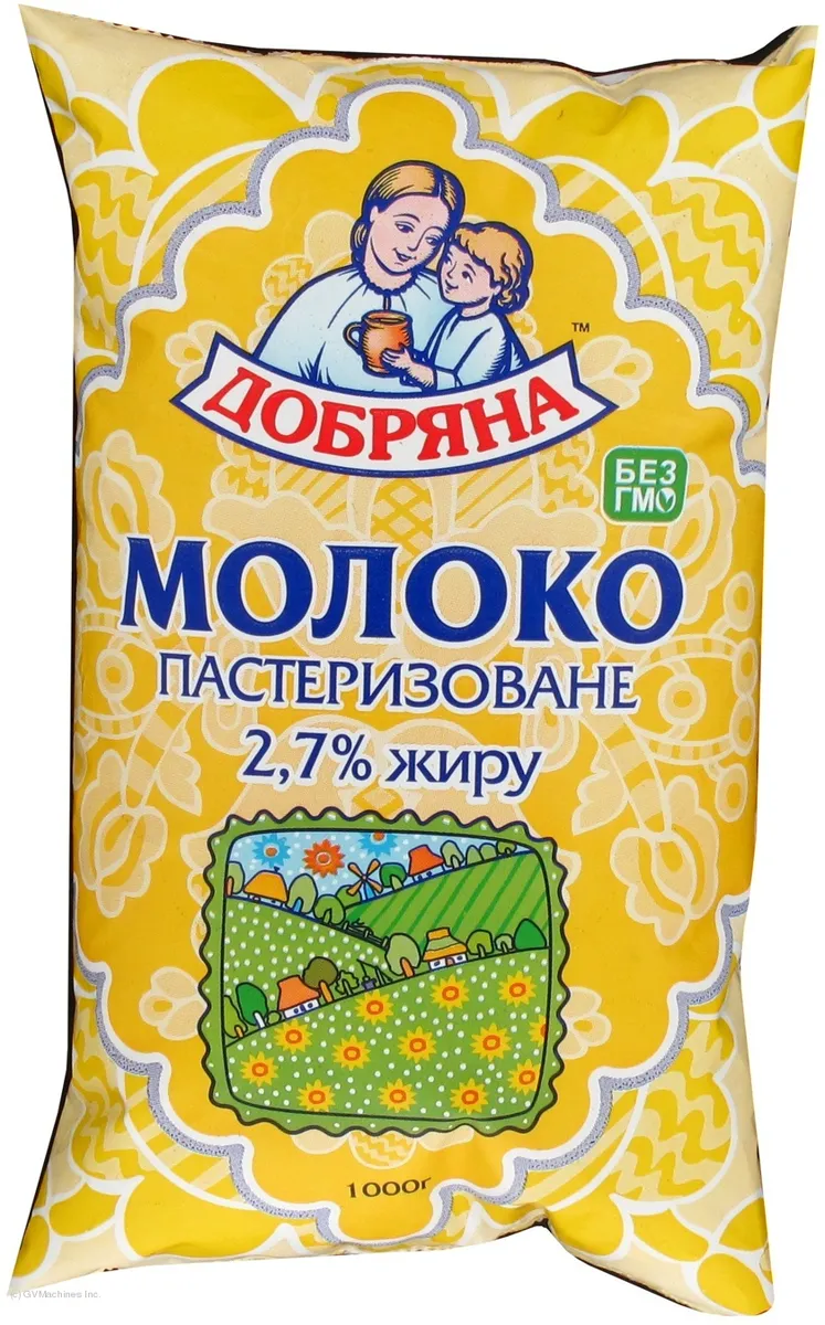 Dobriana Pasteurized Milk 2.7% 900g film