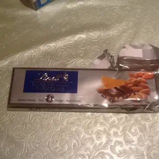 Black Gold Swiss Dark Chocolate with Orange and Whole Almond 300g — photo 4