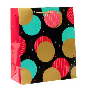 ASDA Black Multi Stain Large Gift Bag