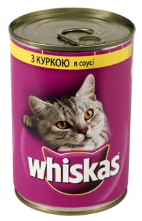 Whiskas wet food for adult cats with Chicken in sauce tin 400g — photo 4