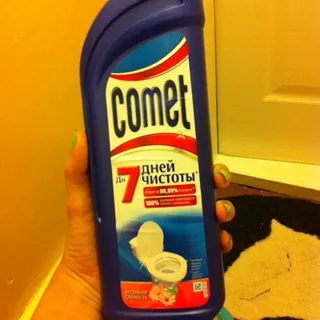 Comet Spring Freshness Toilet Cleaning Gel 750ml — photo 3