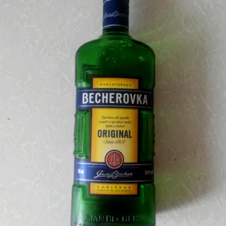 Becherovka Herbal Liqueur 38% Glass Bottle 0.7L — photo 2