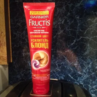 Garnier Fructis Color Boost Blonde Yellow Neutralizer Balm for Blonde and Highlighted Hair 150ml — photo 6