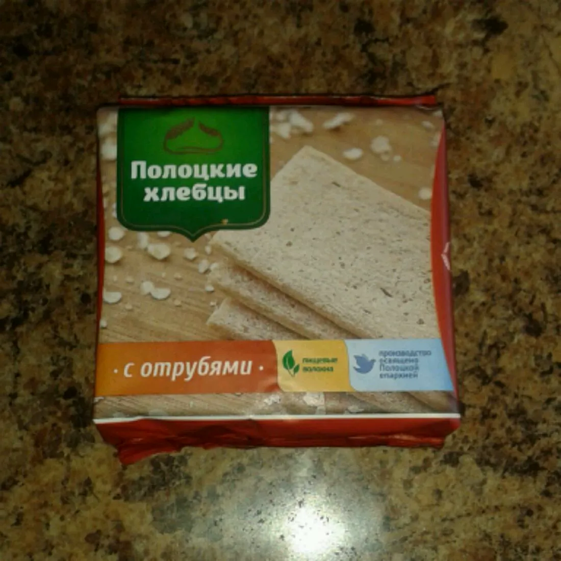 Polotskye Crispbreads with Bran 55g