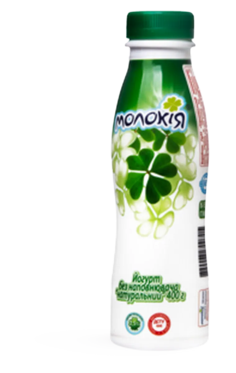Molokyia Natural Yogurt 2.5% 400g plastic bottle