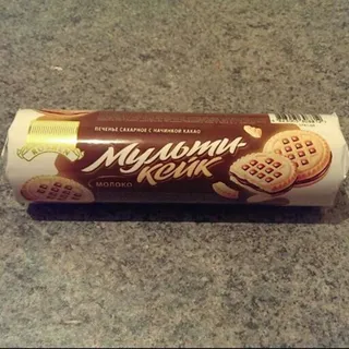 Roshen Multi-Cake Milk Cookies 180g — photo 9