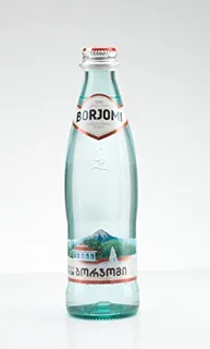 Borjomi Strongly Sparkling Mineral Water Glass Bottle 0.5L — photo 7