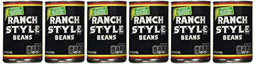Ranch Style квасоля з нарізаним перцем халапеньо, 15 унцій, 6 шт.