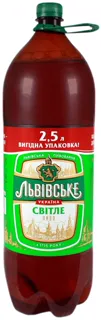 Lvovskoe 1715 Light Beer 4.5% Plastic Bottle 2.5L — photo 2