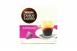 Natural ground roasted coffee Nescafe Dolce Gusto Espresso 100% Arabica 16х6g Great Britain — photo 3