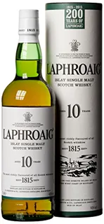 Laphroaig 10 Year Old Whisky 0.7l Tube — photo 4