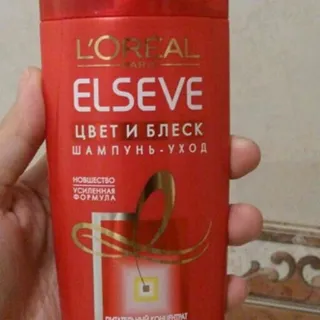 Шампунь Loreal Эlsev Колір і блиск для фарбованого або мелірованого 250 мл — фото 6