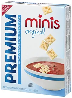 Premium Mini Salted Crackers, 11 oz — photo 3