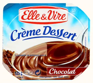 Elle&vire Chocolate Cream Dessert 125g — photo 2