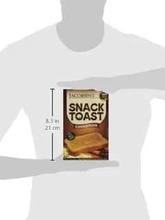 Jacobsens Cinnamon Snack Toast, 5.6 oz (6 pack) — photo 3