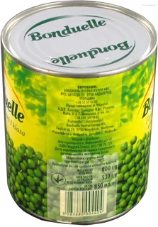 Bonduelle Green Peas Canned 850ml — photo 2