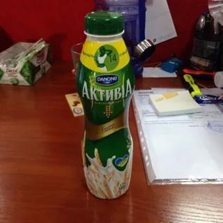 Danone Activia Bifidoyogurt with Cereals 1.5% plastic bottle 580g — photo 2