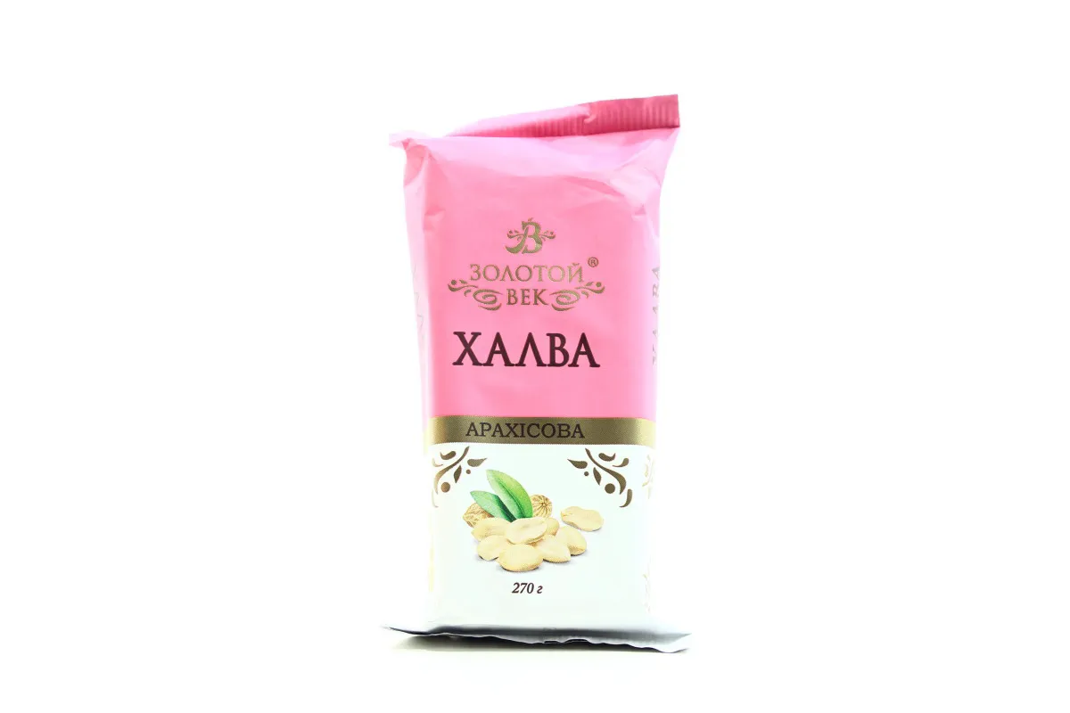 Zolotoy Vek Peanut Halva 270g