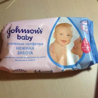 Johnson's Baby Wipes Gentle Care 64 pcs — photo 3