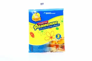 Freken Bok cleaning wipes Flamenco 32x38cm 3pcs — photo 2