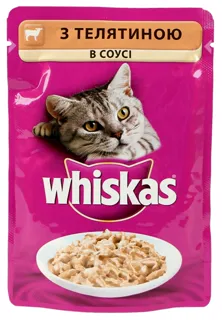 Whiskas Veal in White Sauce Cat Pouch 100g — photo 5